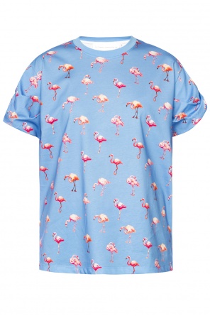 T-shirt with flamingos, zdjęcie 1 T-shirt with flamingos od Victoria Victoria Beckham
